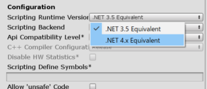 .net 4.x Equivalentに変更